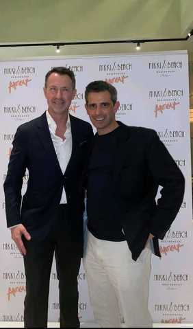 Roger Allen (RLA Global) and Riyan Itani (GBR)
